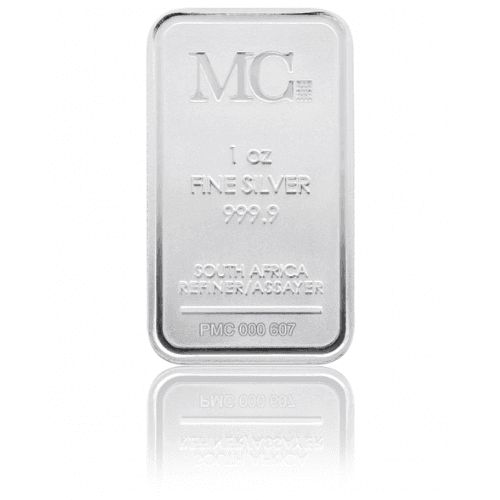 1 oz Fine Silver MC Minted Bar